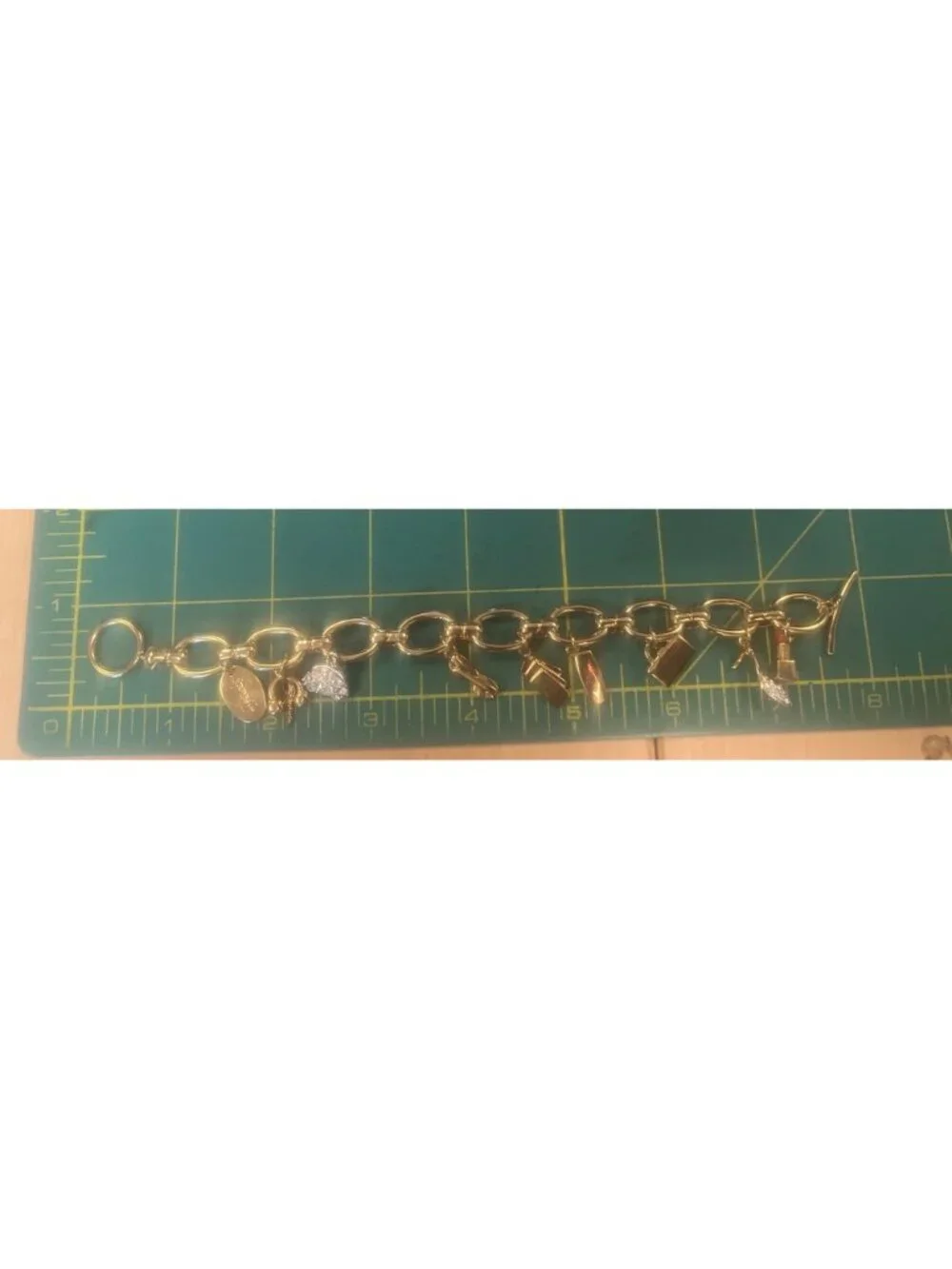 Harrods London Shop Till You Drop Charm Bracelet never worn in original box